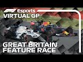 2021 Virtual British Grand Prix: Feature Race Highlights