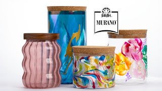 Introducing FolkArt Murano Glass Paint #MuranoGlass #GlassPainting