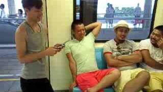 preview picture of video 'On MRT going home after Baisha beach'