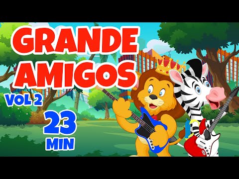 Grande Amigos vol 2 - Giramille 23 min | Desenho Animado Musical