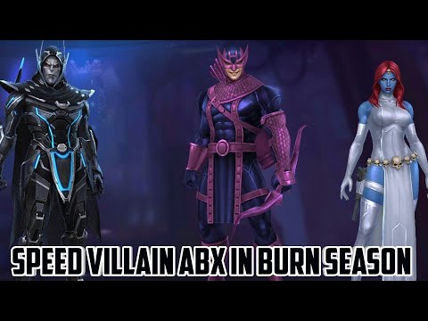 SPEED VILLAIN ABX GUIDE IN BURN SEASON (MARVEL FUTURE FIGHT)