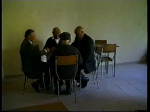 OFENA : A ju bar de Romano le partite a scopa e i tre sette .