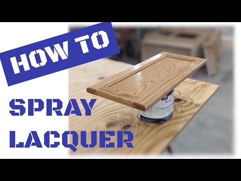 Spraying Lacquer Full Tutorial