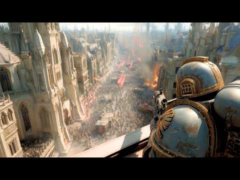 7,000,000 CHAOS ARMY vs SPACE MARINES City Defance - Epic Battle Simulator 2