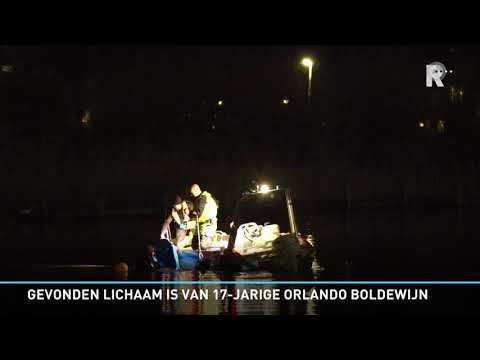 Gevonden lichaam is van 17-jarige Orlando Boldewijn