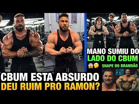 CBUM APARECEU GIGANTE e RAMON FICOU PEQUENO AO LADO DELE ?? VEJA OPINIÃO DOS FÃS + BRANDÃO EM OFF