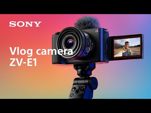 Sony Alpha ZV-E1 Full-frame Interchangeable Lens Mirrorless Vlog Camera (White)