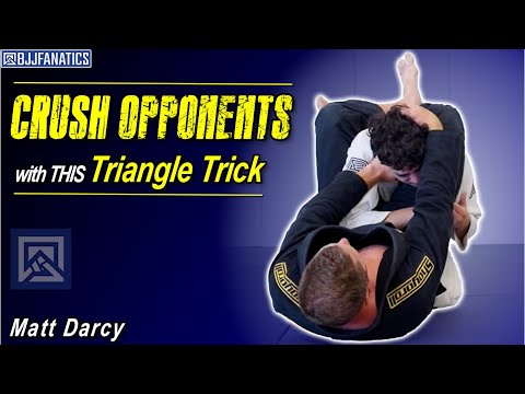 Best Way To Finish The Triangle on a STRONG Opponent by Matt Darcy