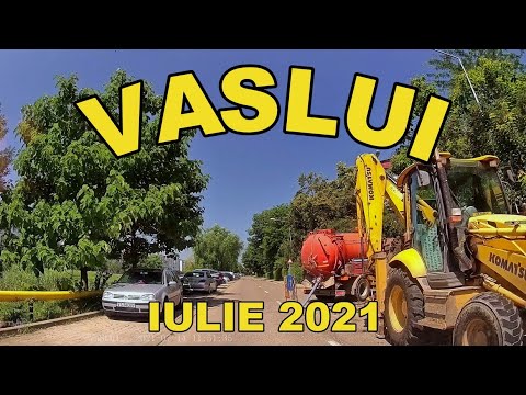 Orasul VASLUI zona CET imagini video 1440p 60 fps iulie 2021