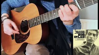 ‘Restless Farewell’ Bob Dylan - Guitar Chords (Standard - Capo 4)