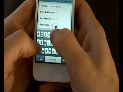 comment installer gmail sur iphone 4