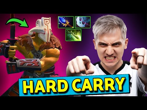 Arteezy RAGES and SOLO CARRIES this Impossible DOTA 2 Game