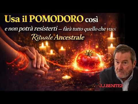 Usa il POMODORO così e non potrà resisterti ,farà tutto ciò che vuoi, Rituale Ancestrale| JJ.Benitez