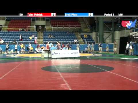Fargo 2012 170 Round 3: Tyler Patrick (Maryland) vs. Brett Pfarr (Minnesota)