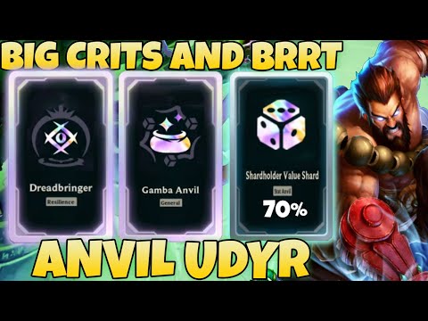 Anvil UDYR diventa BRRRT (Dreadbringer, Gamba Anvil) nell'ARENA 2v2v2v2 - League Of Legends