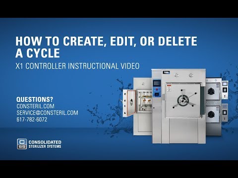 How To Create, Edit, or Delete A Cycle - X1 Controller
