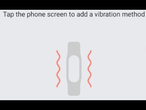 Amazfit Band 5 - Create custom vibration pattern in Android Zepp app