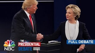 The Second Presidential Debate: Hillary Clinton An