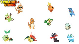 All 24 Starter Pokemon Evolutions [2021]