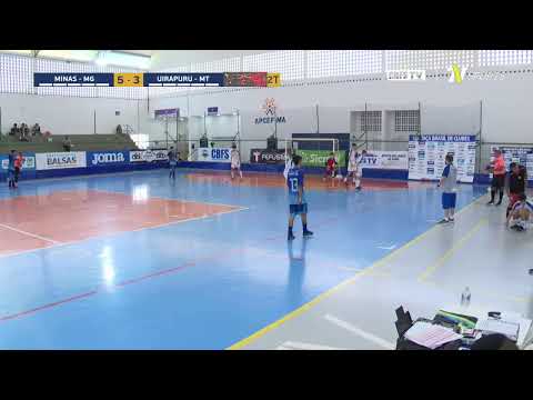 MINAS (MG) x UIRAPURU (MT) - TAÇA BRASIL FUTSAL SUB 17 - DIA 5