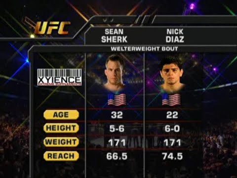 Sean Sherk vs Nick Diaz full fight