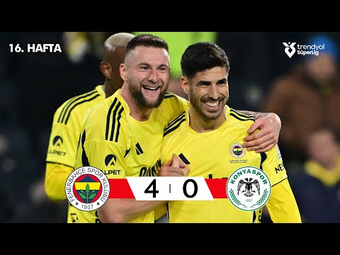 Fenerbahçe (4-0) Konyaspor - Highlights/Özet | Trendyol Süper Lig - 2025/26