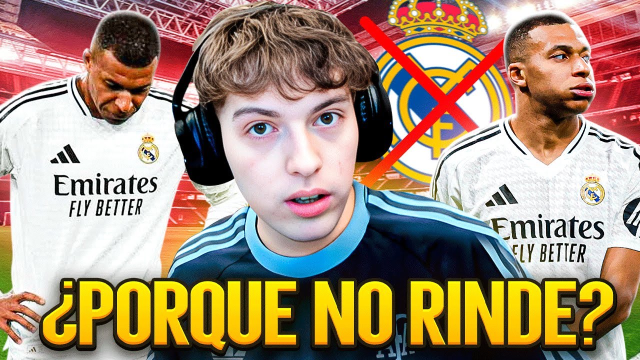 PORQUE KYLIAN MBAPPE NO RINDE EN EL REAL MADRID? ES SOLO FUTBOLISTICO? DEBATE (2024)