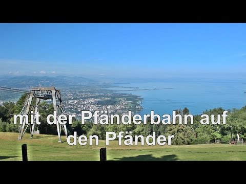 Bodensee // Fahrt auf den Pfänder mit der Pfänderbahn // genialer Bodenseeblick bei gutem Wetter