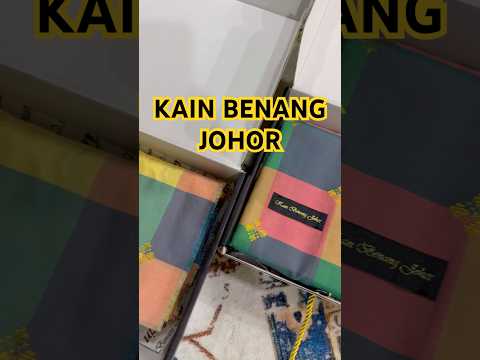 kain Benang Johor, Yayasan Warisan Johor #shortvideo #kainbenangjohor #johor #fashion #fabric