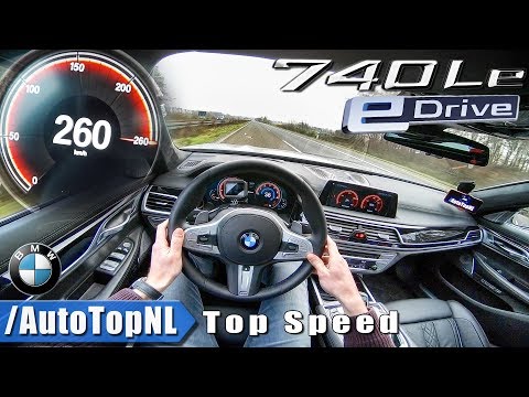 BMW 7 Series 740Le iPerformance AUTOBAHN POV TOP SPEED 260km/h by AutoTopNL