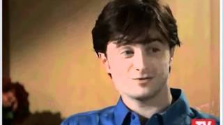 The awkward moment when Harry and Hermione kissed...