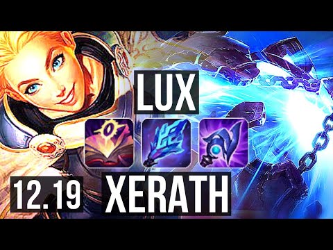 LUX & Lucian vs XERATH & Jhin (SUP) | 3/3/24, 1.5M mastery, Rank 10 Lux | TR Grandmaster | 12.19