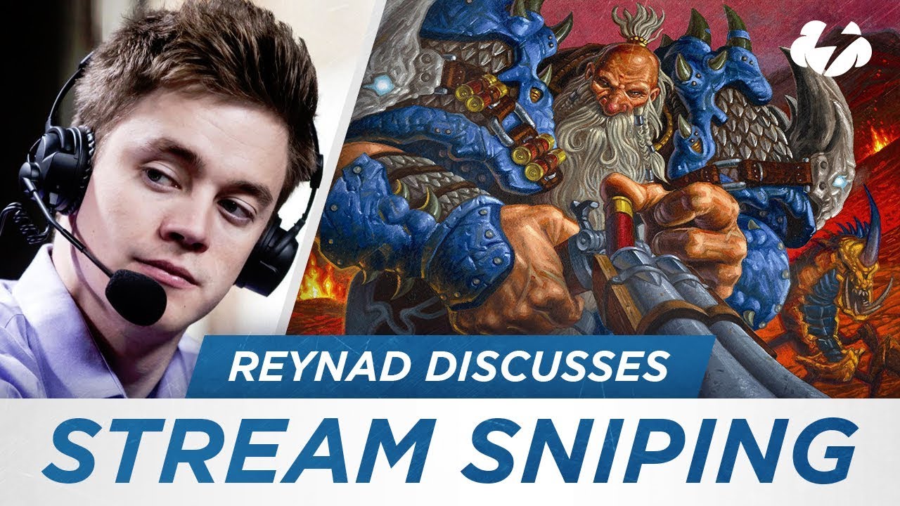 Reynad Discusses - Stream Sniping - YouTube