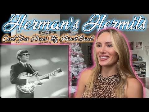 Herman's Hermits-Can't You Hear My Heartbeat!  My First Time Hearing!!