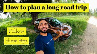 How to drive long distance?? Simple points to follow before planning a long drive on highway