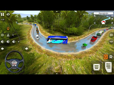 REAL COACH BUS SIMULATOR GAMEPLAY - PUBLIC TRANSPORT SIMULATOR - ANDROID GAMES