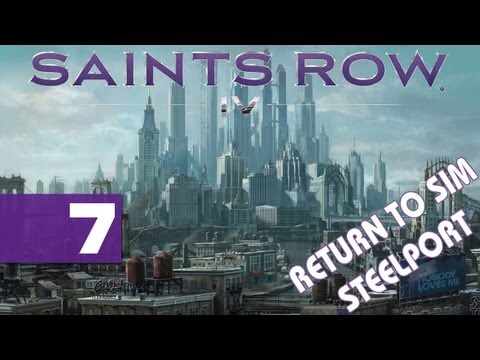 Saints Row 4 - Walkthrough - Return To Sim Steelport - Part 7 - Rift Surfing