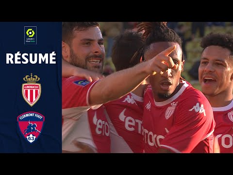 FC AS Monaco Monte Carlo 4-0 Clermont Foot Auvergn...