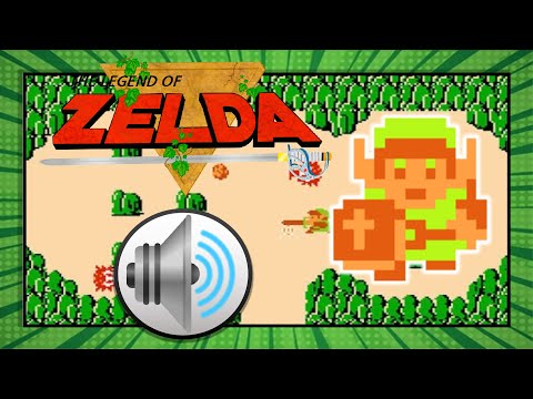 The Legend of Zelda (NES) - All Sound Effects