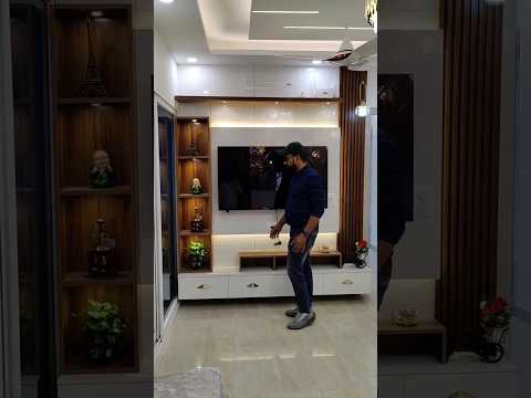 Drawing room tv panel Design