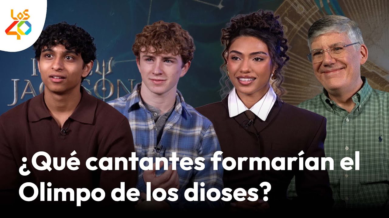 Rick Riordan y los chicos de PERCY JACKSON montan su propio OLIMPO MUSICAL | LOS40