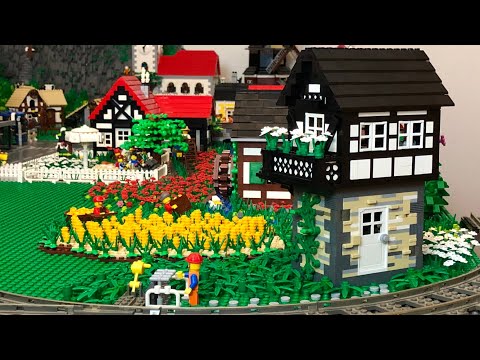 Bau einer Lego Stadt Teil 25. - Das Stellwerk