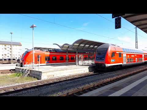 Züge in Bayern on Tour Folge 16 ais Bamberg ua mit Hafen, ÖBB Vektron, BR 442, BR 411 ICE T, BR 440
