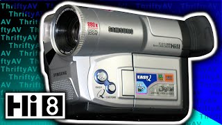 Samsung Hi8 Camcorder, Model SCL810 | Features and Test Footage