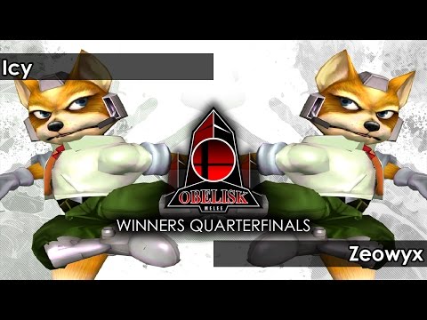 Melee: Icy (Fox) V Zeowyx (Fox) - Obelisk 39 Tournament SSBM