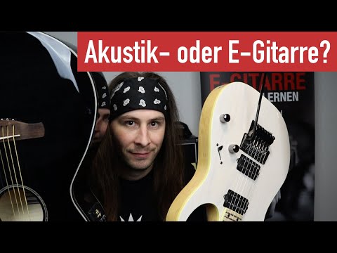 Gitarre spielen lernen - Mit Akustik oder E-Gitarre starten? | Guitar Master Plan