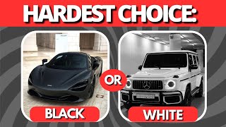 🖤WOULD YOU RATHER: BLACK OR WHITE🤍 - Aesthetic Quiz