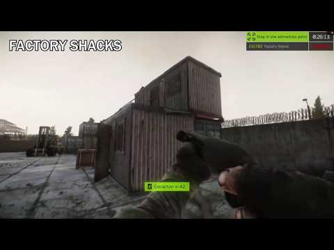 Factory Shacks Exit Location (Customs) With Map in Escape From Tarkov