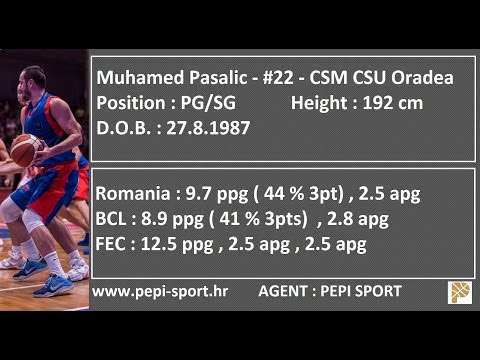 PEPI SPORT agency - Muhamed Pasalic - 16/17 Highlights
