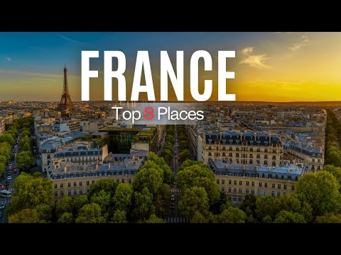 Top 8 Beautiful PLACES to Visit in France | Mr Banana #france #top #top8